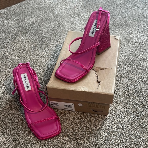 Steve Madden Shoes - Steve Madden Pink Women's Heels